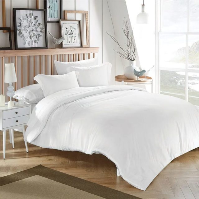 Lenjerie de pat Ranforce – 100% bumbac natural, set de 3 piese – O PERSOANĂ HORECA LINE
